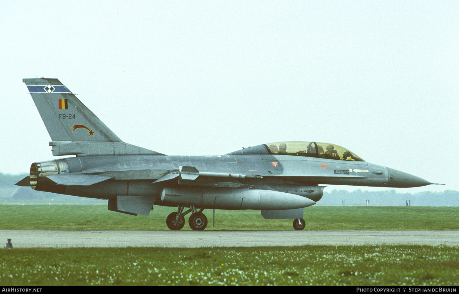 Aircraft Photo of FB-24 | General Dynamics F-16BM Fighting Falcon | Belgium - Air Force | AirHistory.net #552091
