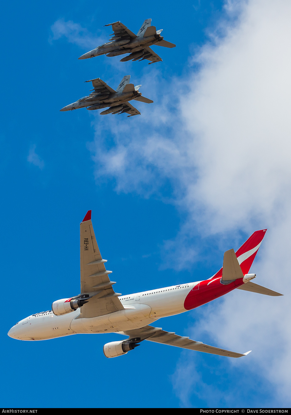 Aircraft Photo of VH-EBA | Airbus A330-202 | Qantas | AirHistory.net #552093