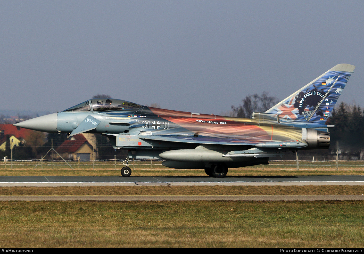 Aircraft Photo of 3111 | Eurofighter EF-2000 Typhoon S | Germany - Air Force | AirHistory.net #552103