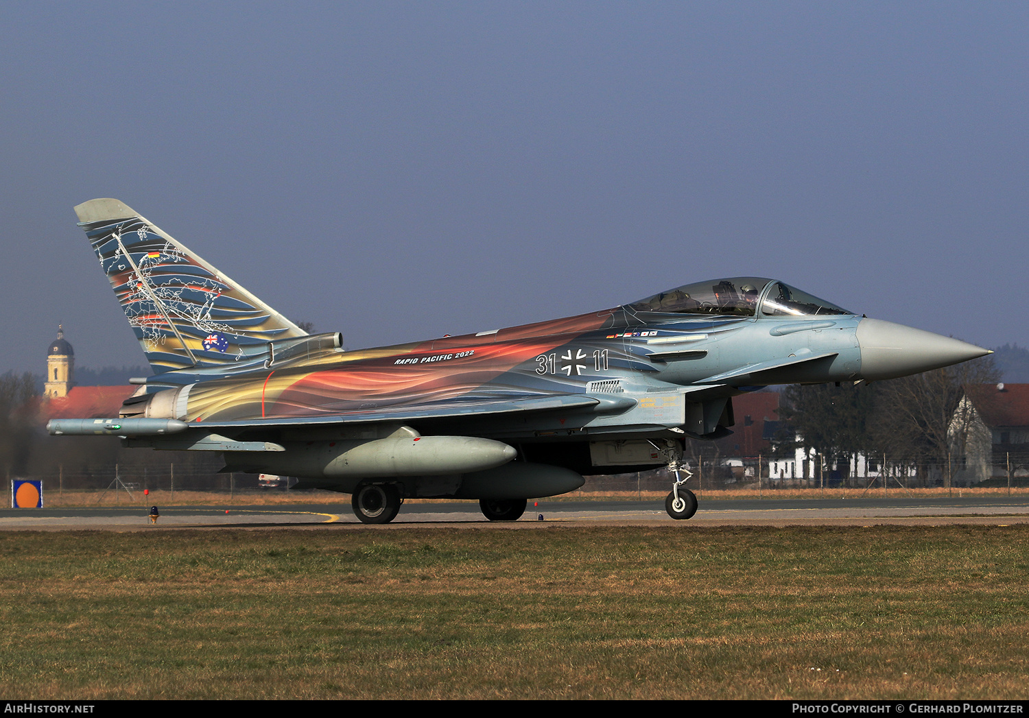 Aircraft Photo of 3111 | Eurofighter EF-2000 Typhoon S | Germany - Air Force | AirHistory.net #552104