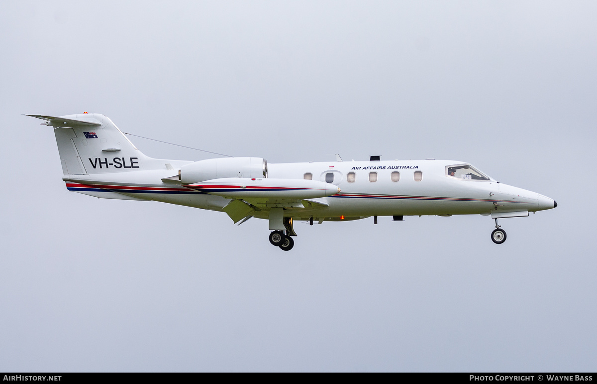 Aircraft Photo of VH-SLE | Gates Learjet 35A | Air Affairs Australia | AirHistory.net #552110