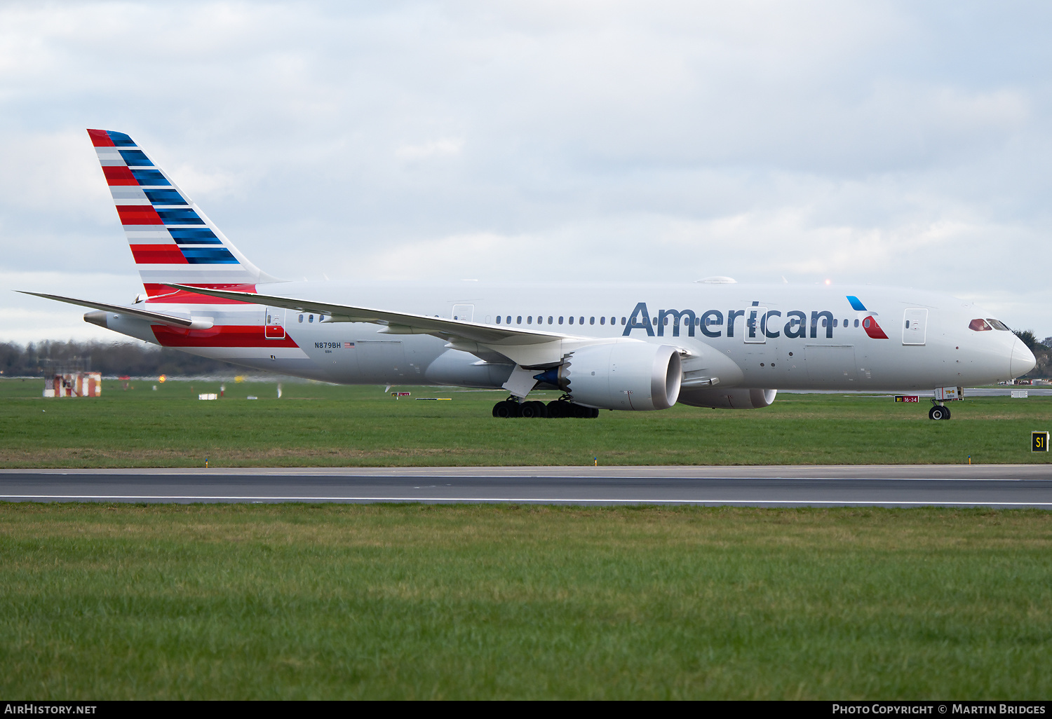 Aircraft Photo of N879BH | Boeing 787-8 Dreamliner | American Airlines | AirHistory.net #552111