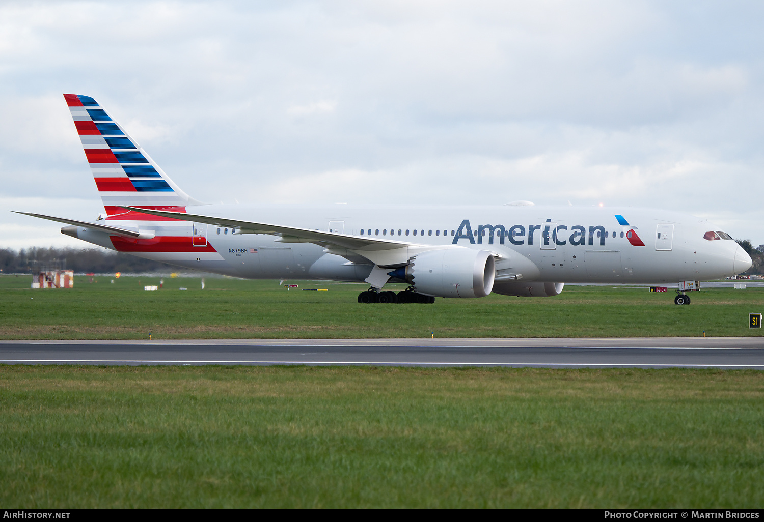 Aircraft Photo of N879BH | Boeing 787-8 Dreamliner | American Airlines | AirHistory.net #552111