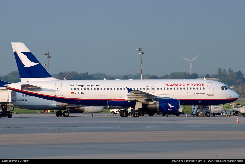 Aircraft Photo of D-AHHC | Airbus A320-214 | Hamburg Airways | AirHistory.net #552113