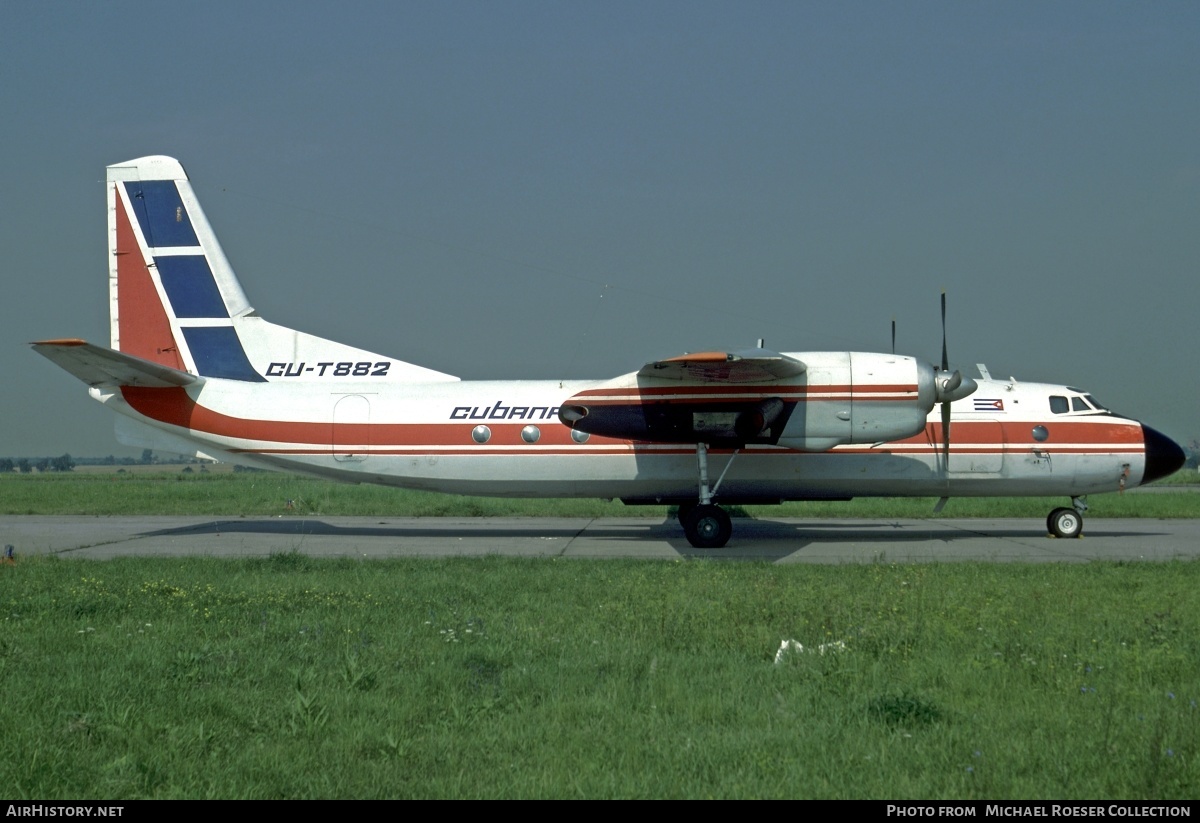 Aircraft Photo of CU-T882 | Antonov An-24V | Cubana | AirHistory.net #552117