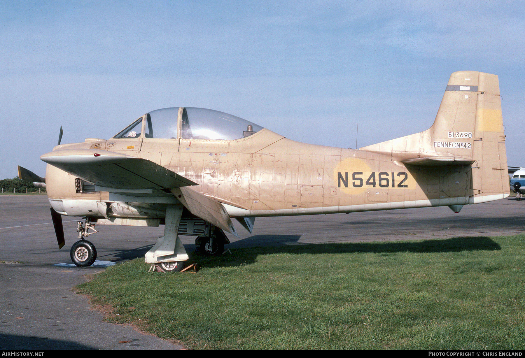 Aircraft Photo of N54612 / 51-3690 | North American T-28S Fennec | AirHistory.net #552118