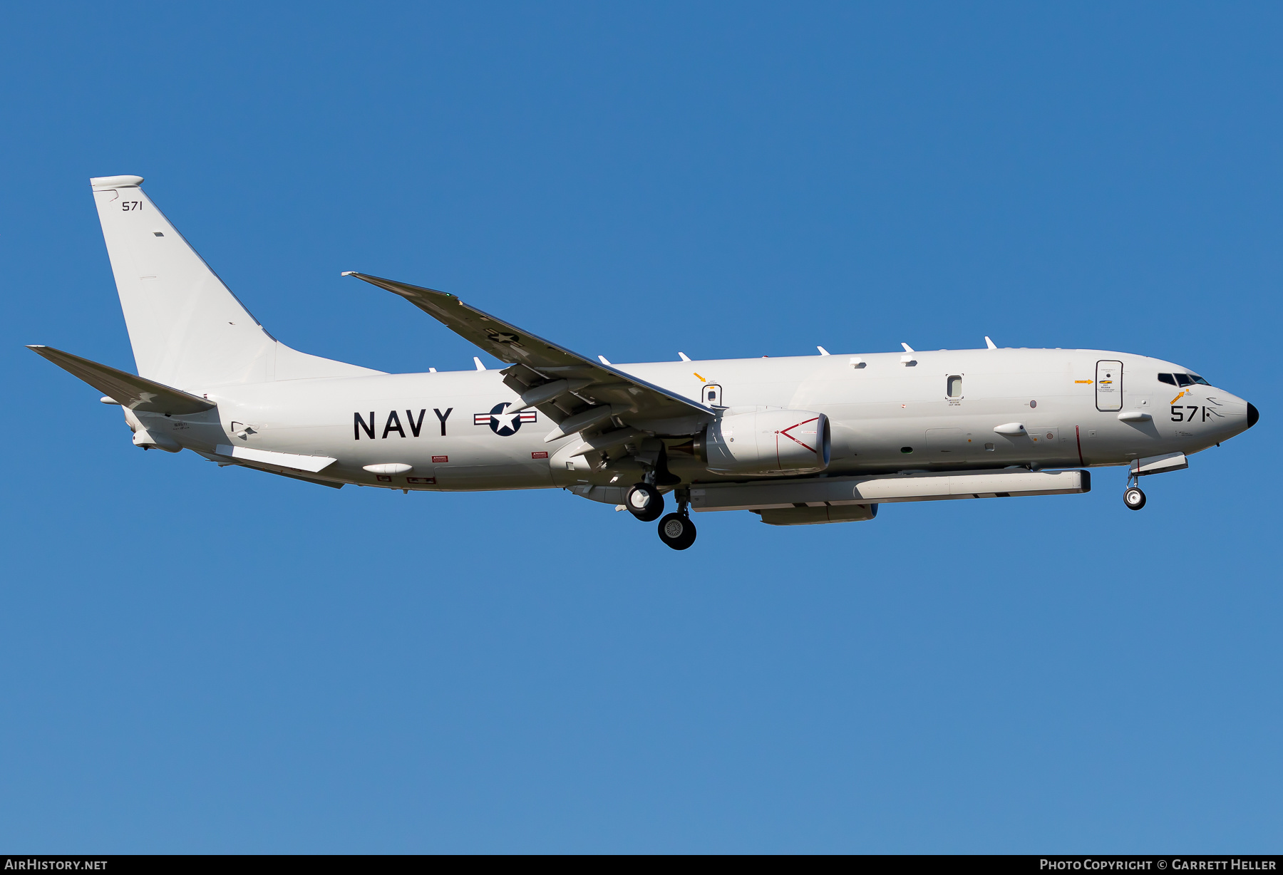 Aircraft Photo of 169571 | Boeing P-8A Poseidon | USA - Navy | AirHistory.net #552119