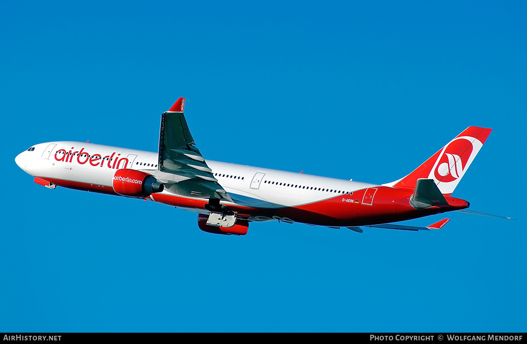 Aircraft Photo of D-AERK | Airbus A330-322 | Air Berlin | AirHistory.net #552138