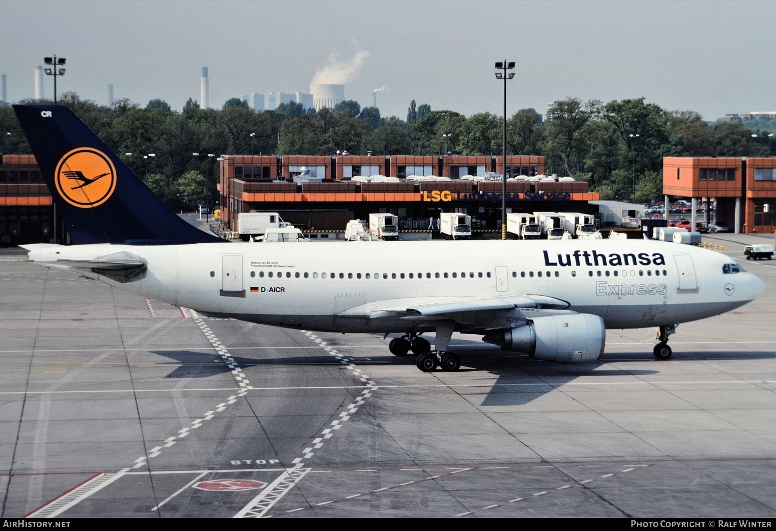 Aircraft Photo of D-AICR | Airbus A310-203 | Lufthansa Express | AirHistory.net #552139