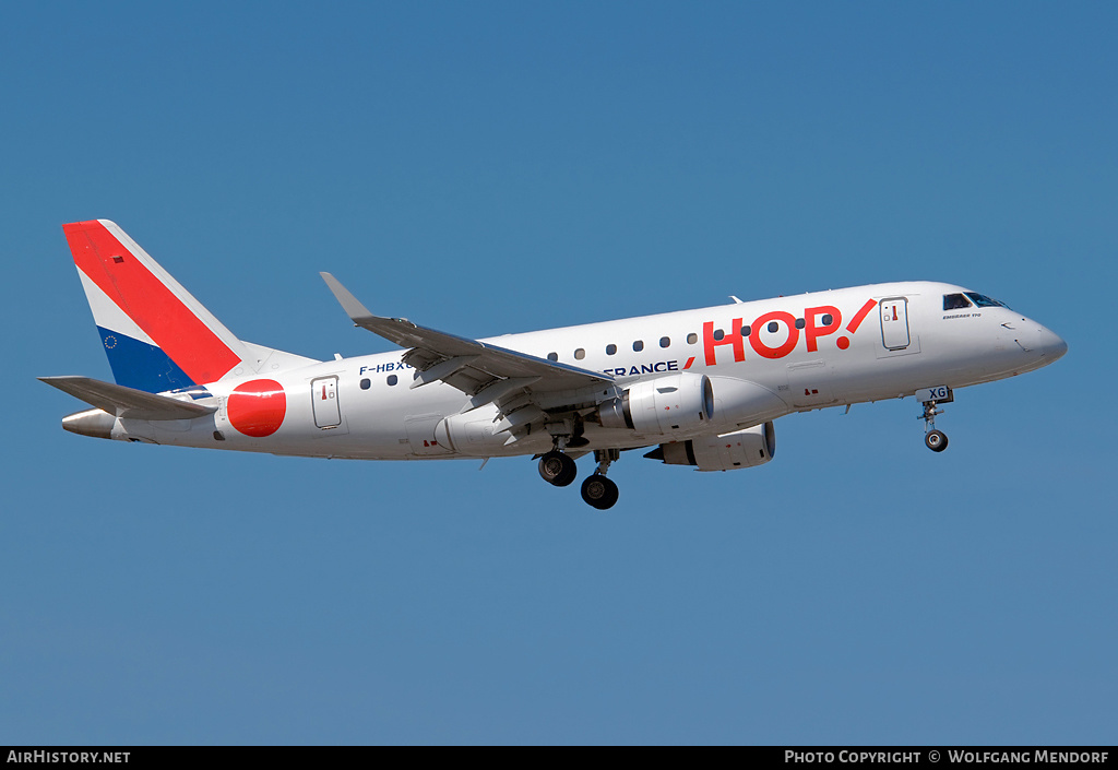 Aircraft Photo of F-HBXG | Embraer 170STD (ERJ-170-100STD) | Hop! | AirHistory.net #552144