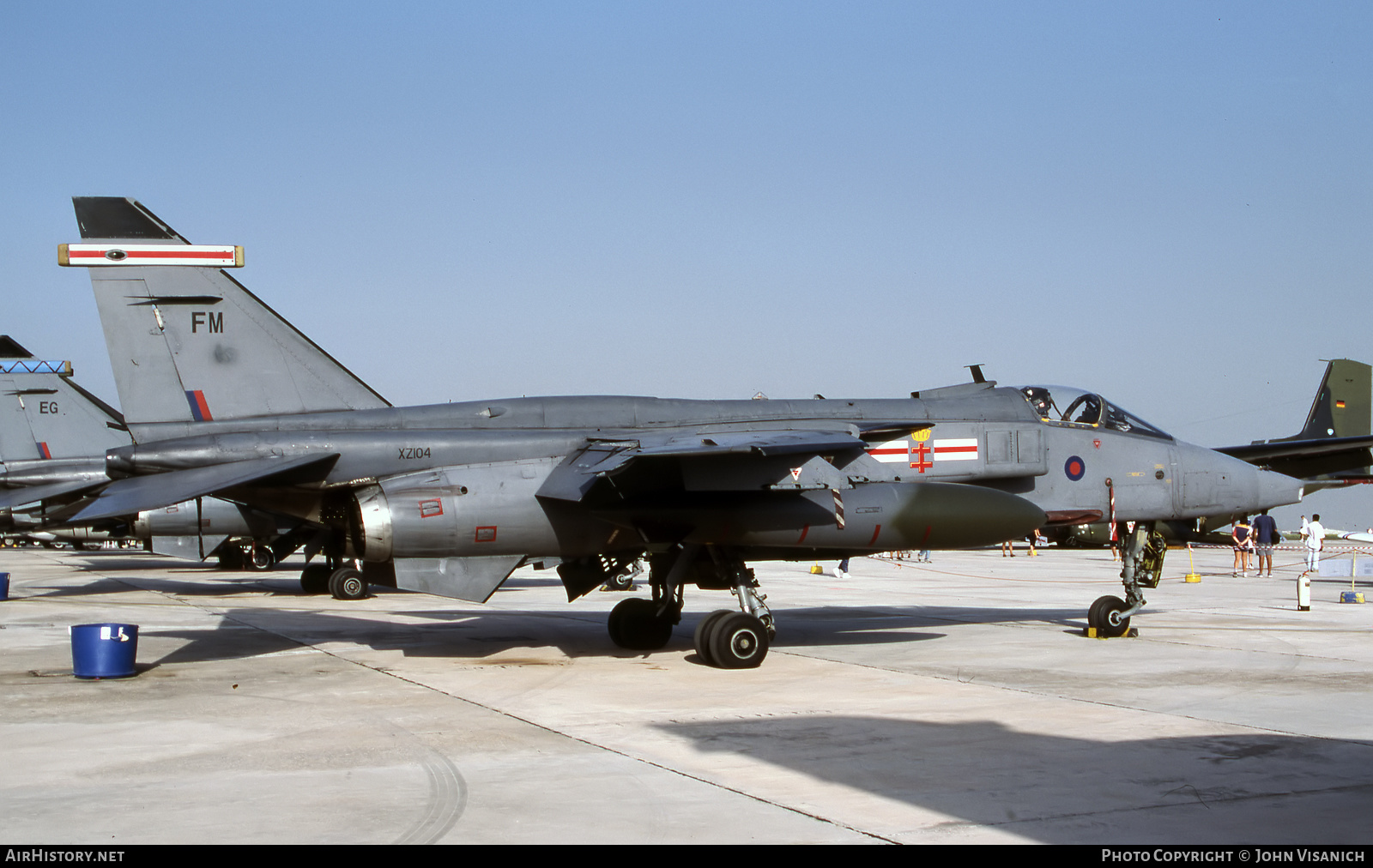 Aircraft Photo of XZ104 | Sepecat Jaguar GR3A | UK - Air Force | AirHistory.net #552164