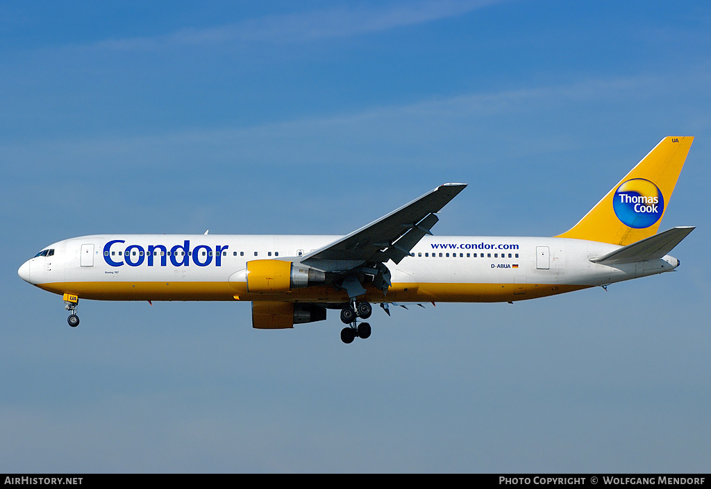 Aircraft Photo of D-ABUA | Boeing 767-330/ER | Condor Flugdienst | AirHistory.net #552166