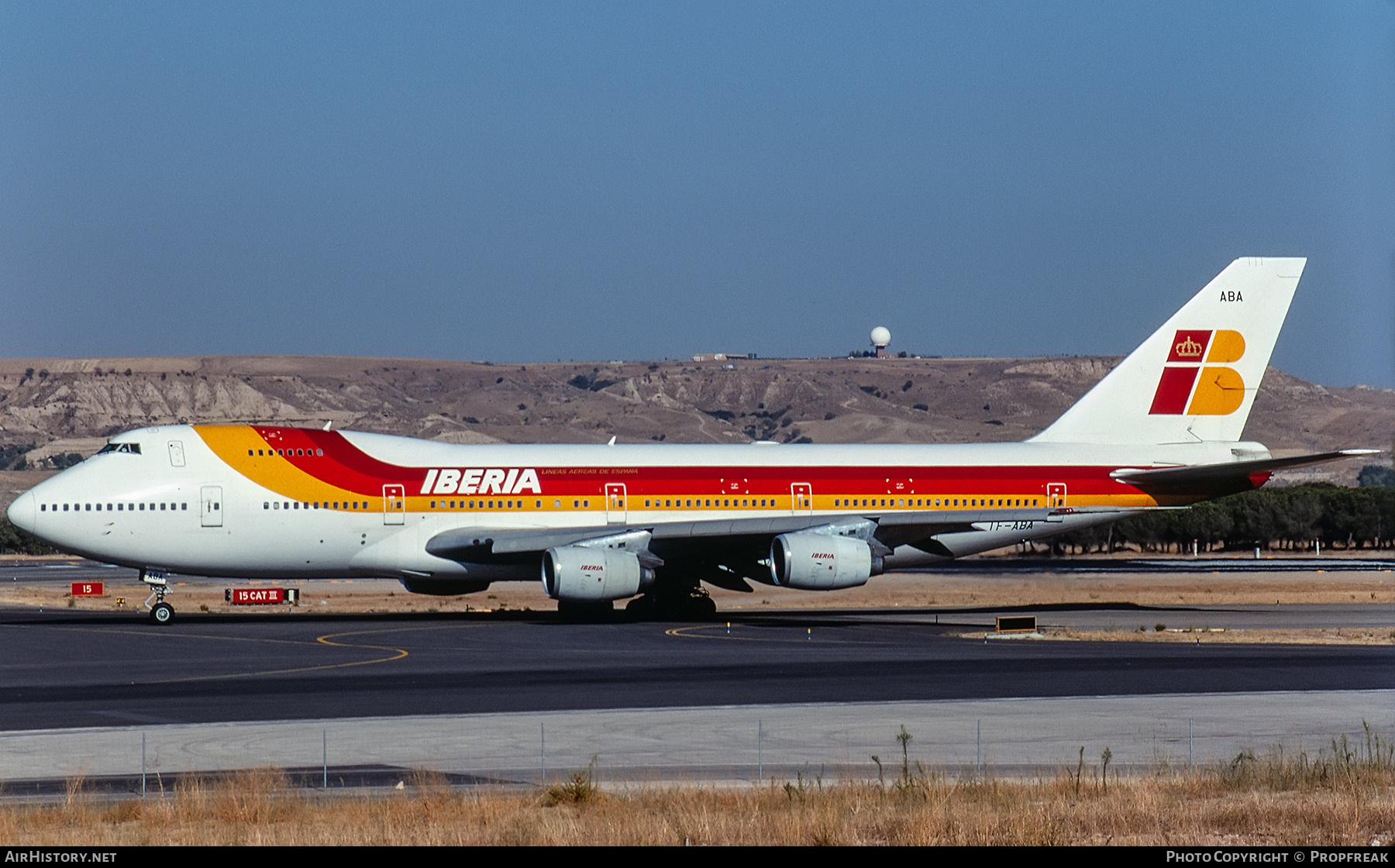 Aircraft Photo of TF-ABA | Boeing 747-267B | Iberia | AirHistory.net #552177