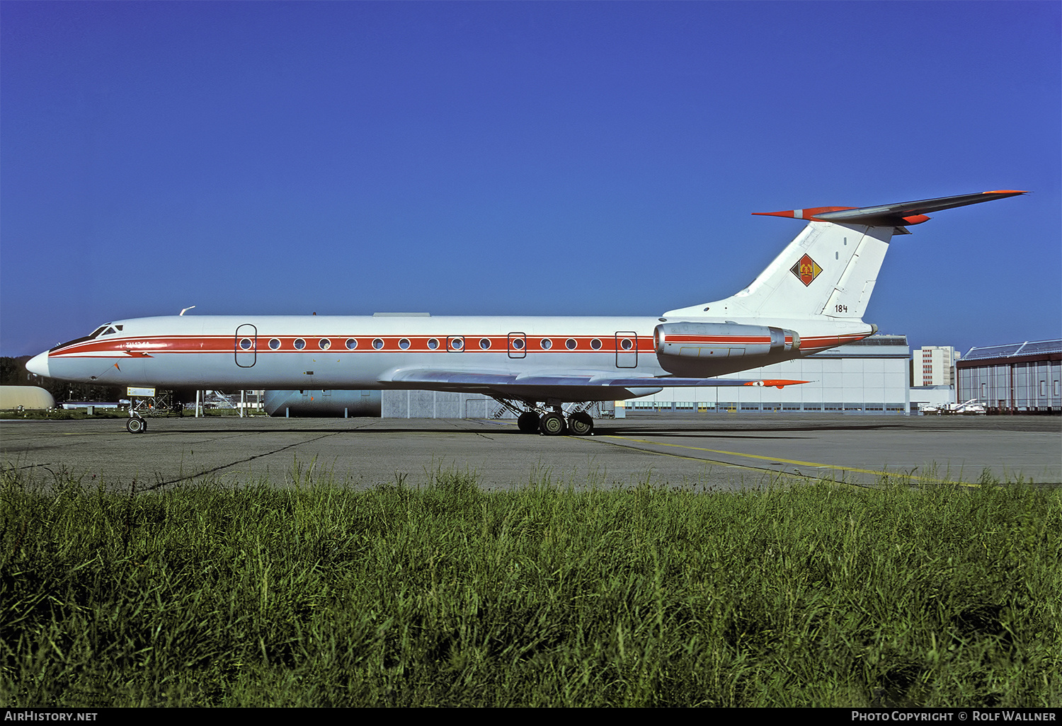 Aircraft Photo of 184 | Tupolev Tu-134A-1 | East Germany - Air Force | AirHistory.net #552178