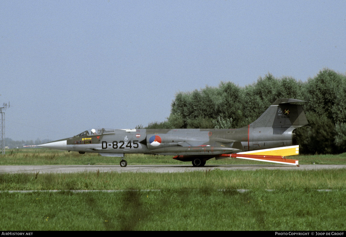 Aircraft Photo of D-8245 | Lockheed F-104G Starfighter | Netherlands - Air Force | AirHistory.net #552181