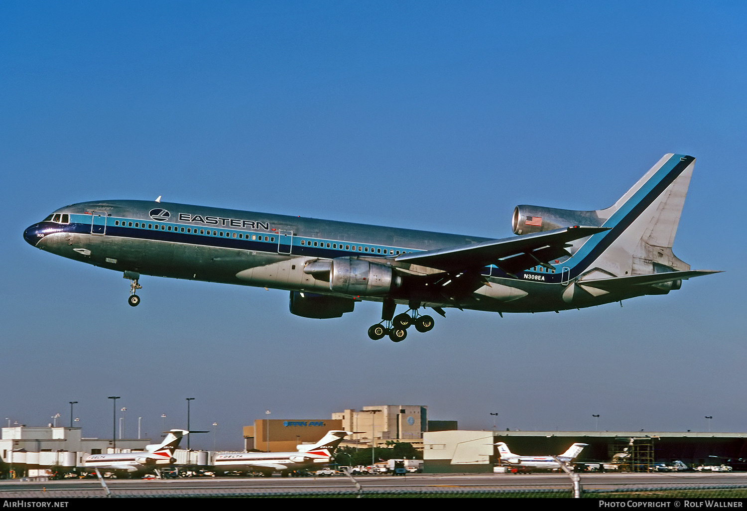 Aircraft Photo of N308EA | Lockheed L-1011-385-1 TriStar 1 | Eastern Air Lines | AirHistory.net #552188