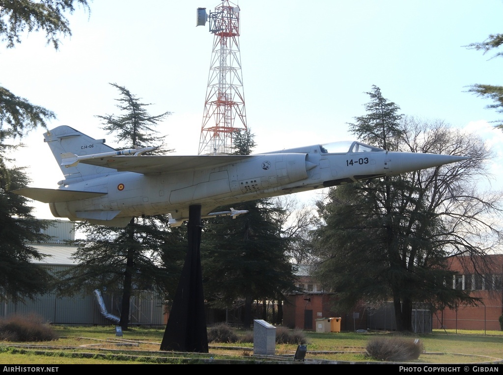 Aircraft Photo of C14-06 | Dassault Mirage F1CE | Spain - Air Force | AirHistory.net #552200