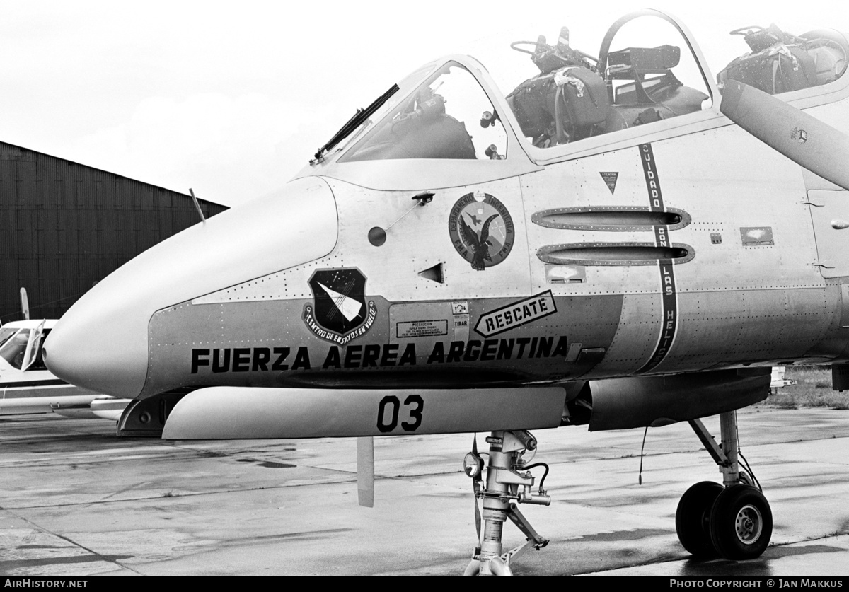 Aircraft Photo of AX-03 | FMA IA-58A Pucara | Argentina - Air Force | AirHistory.net #552201