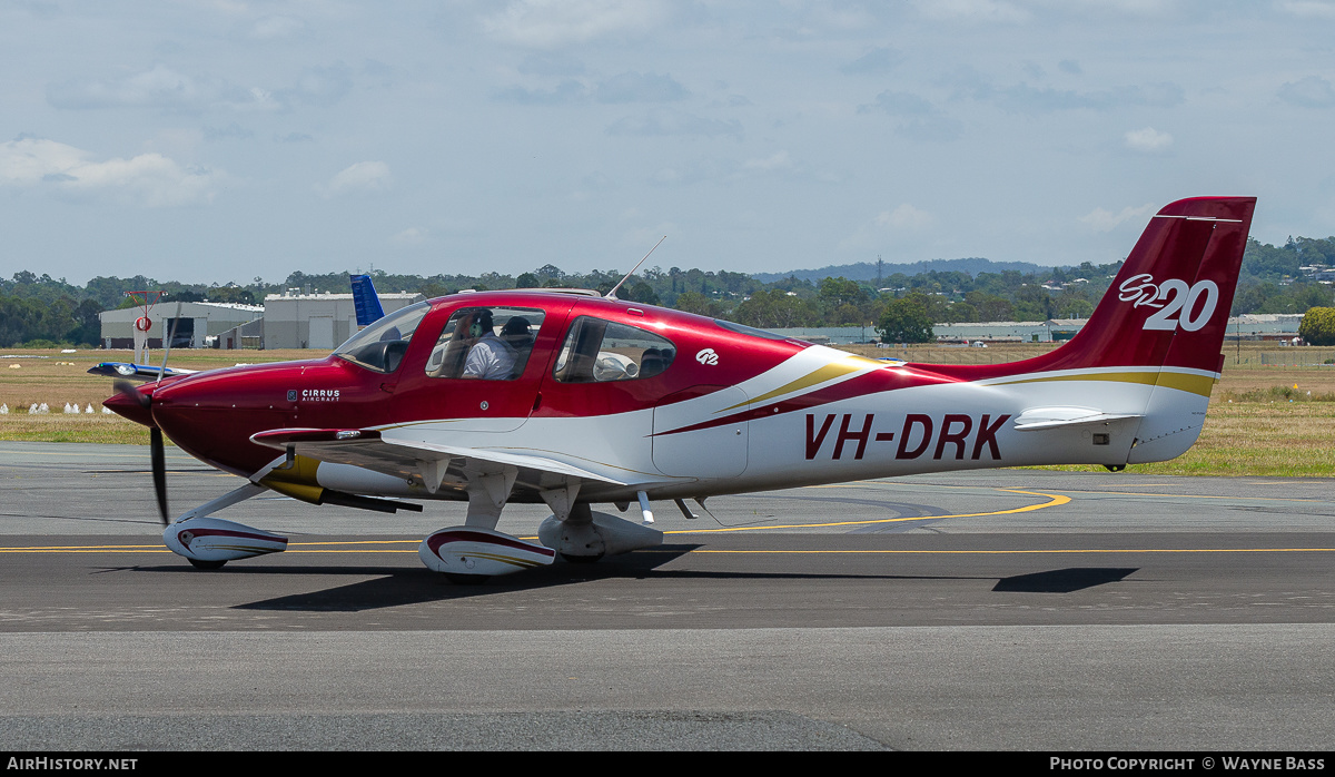 Aircraft Photo of VH-DRK | Cirrus SR-20 G2 | AirHistory.net #552215
