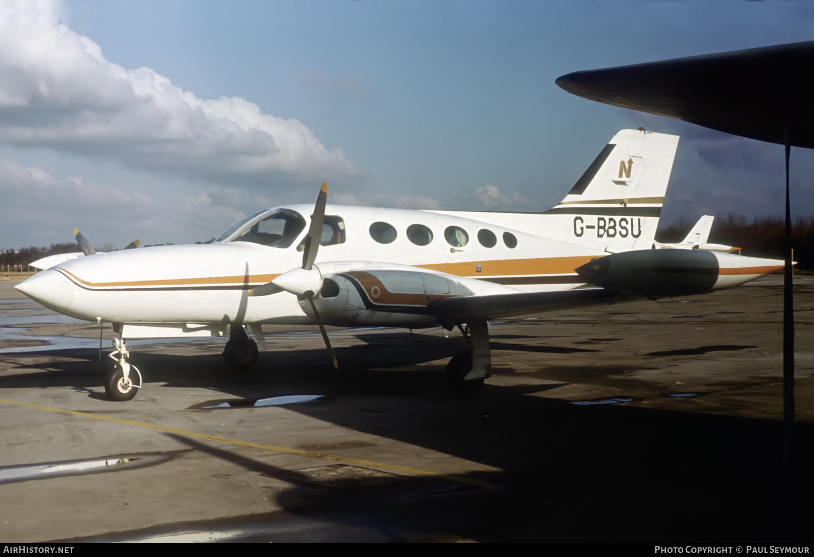 Aircraft Photo of G-BBSU | Cessna 421B Golden Eagle | AirHistory.net #552218