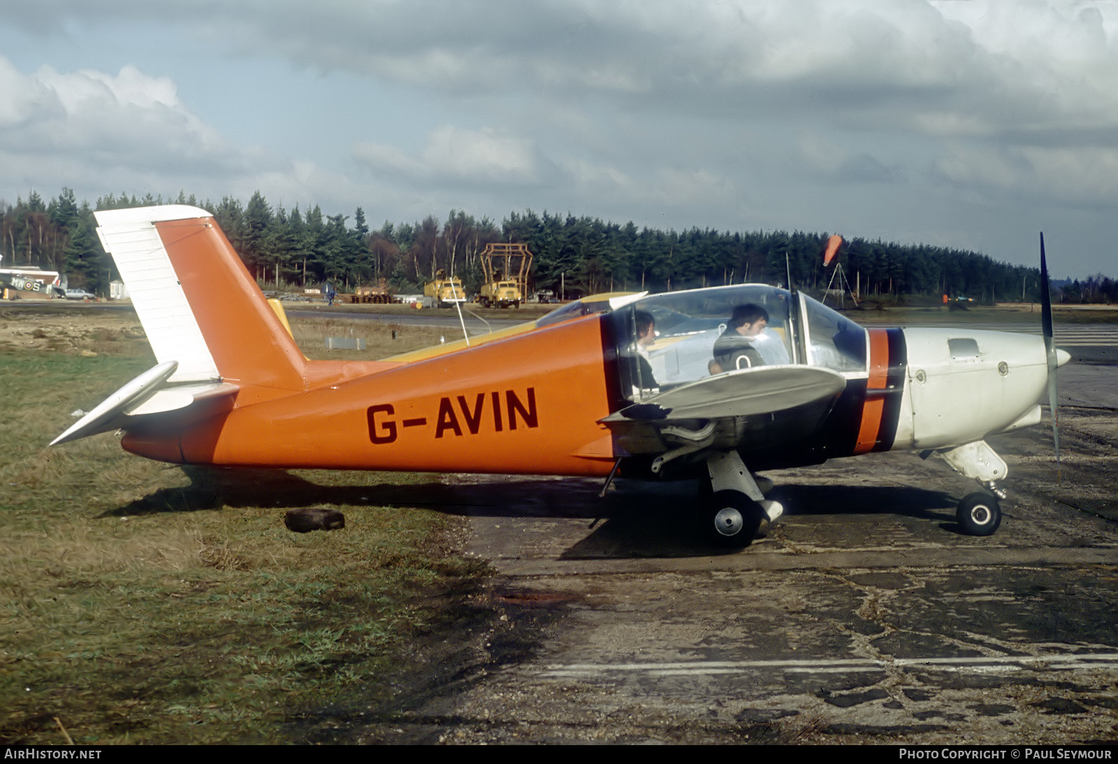 Aircraft Photo of G-AVIN | Socata MS-880B Rallye Club | AirHistory.net #552220