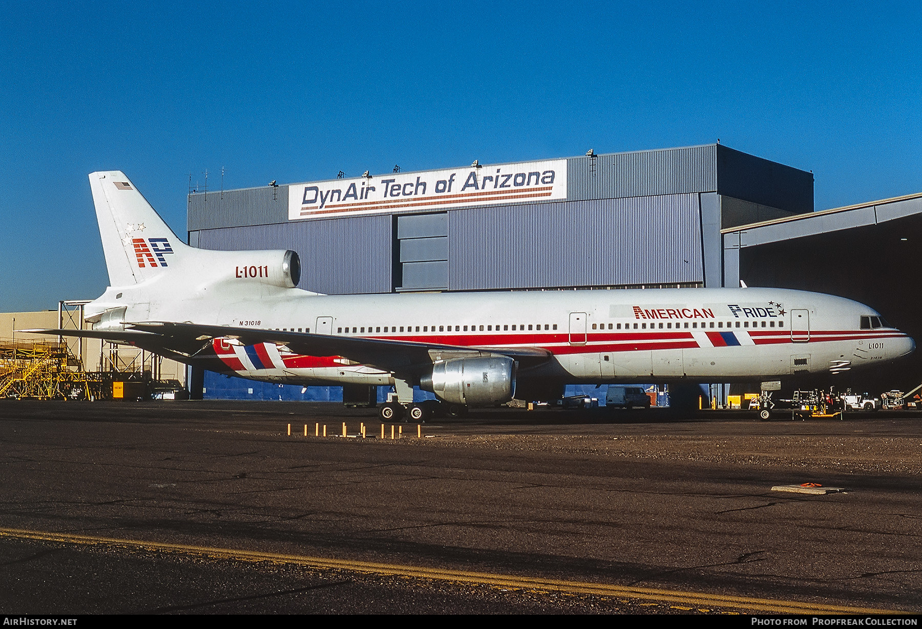 Aircraft Photo of N31018 | Lockheed L-1011-385-1 TriStar 50 | American Pride | AirHistory.net #552230