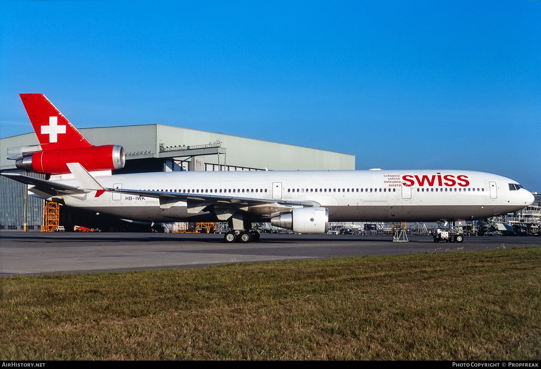 Aircraft Photo of HB-IWK | McDonnell Douglas MD-11 | Swiss International Air Lines | AirHistory.net #552233