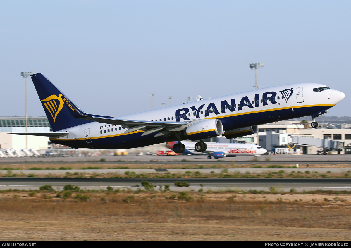 Aircraft Photo of EI-FOY | Boeing 737-8AS | Ryanair | AirHistory.net #552247