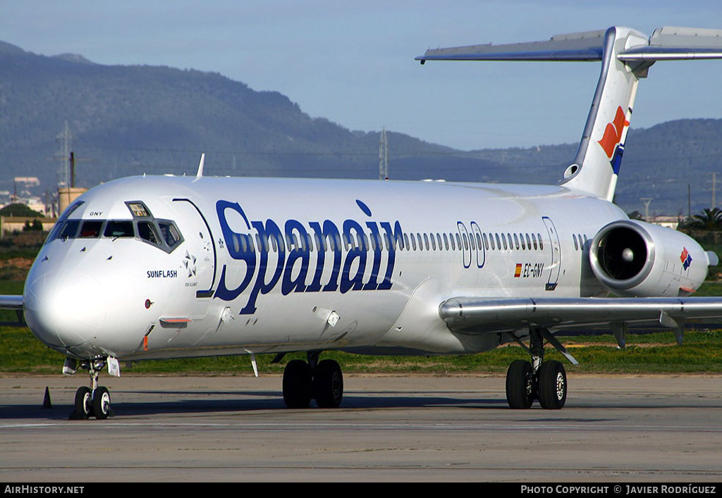 Aircraft Photo of EC-GNY | McDonnell Douglas MD-83 (DC-9-83) | Spanair | AirHistory.net #552248
