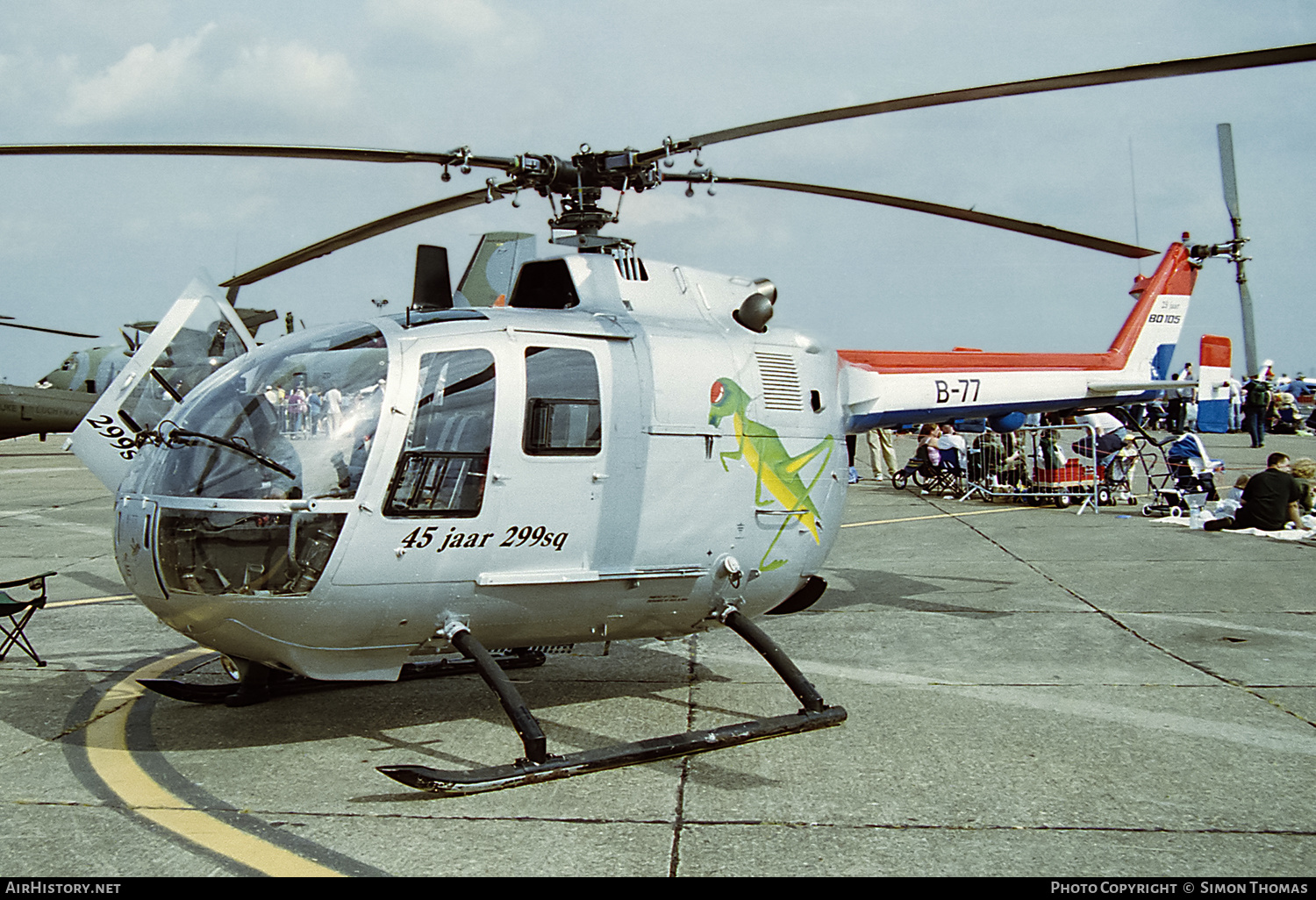 Aircraft Photo of B-77 | MBB BO-105CB-4 | Netherlands - Air Force | AirHistory.net #552257