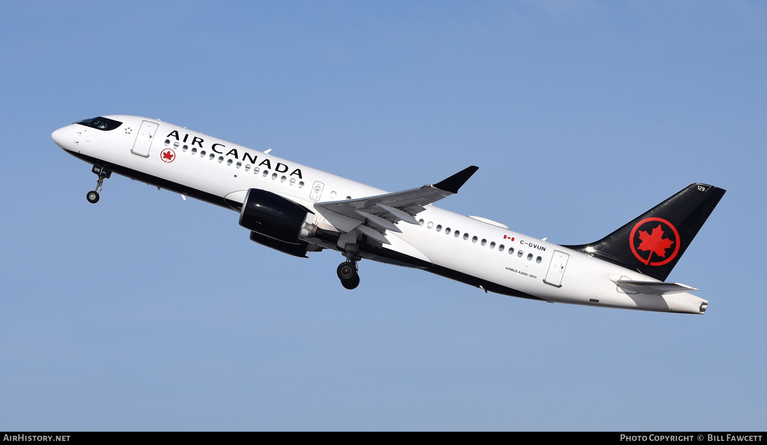 Aircraft Photo of C-GVUN | Airbus A220-371 (BD-500-1A11) | Air Canada | AirHistory.net #552266