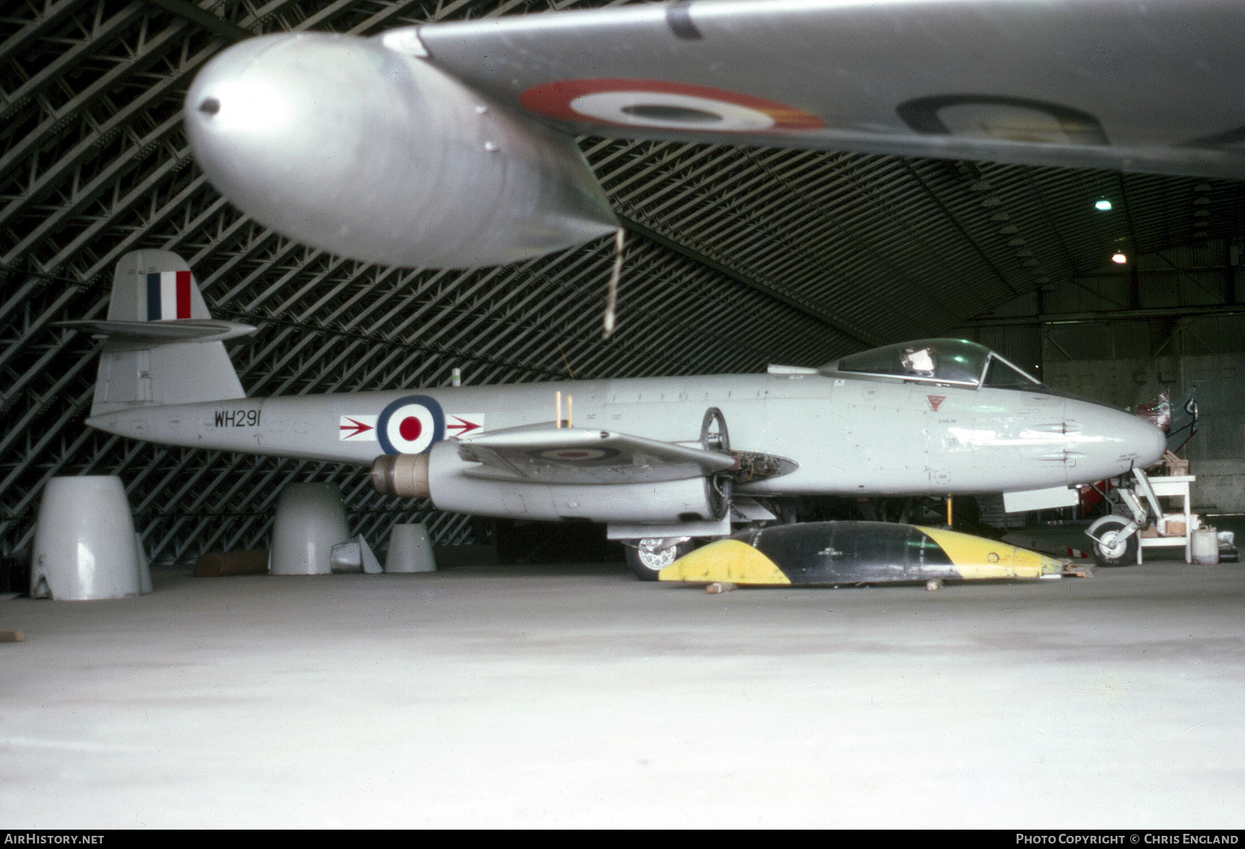 Aircraft Photo of WH291 | Gloster Meteor F8 | UK - Air Force | AirHistory.net #552270