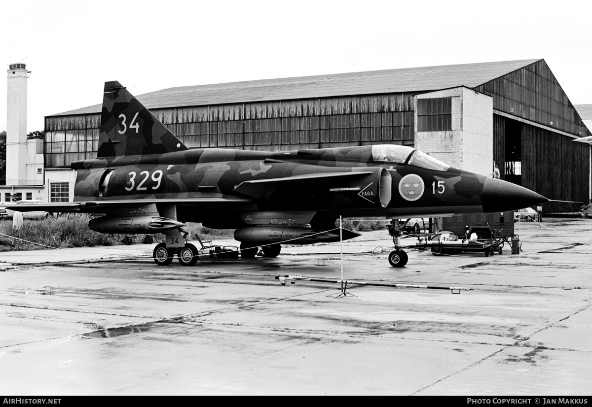 Aircraft Photo of 37101 | Saab 37 Viggen | Sweden - Air Force | AirHistory.net #552294