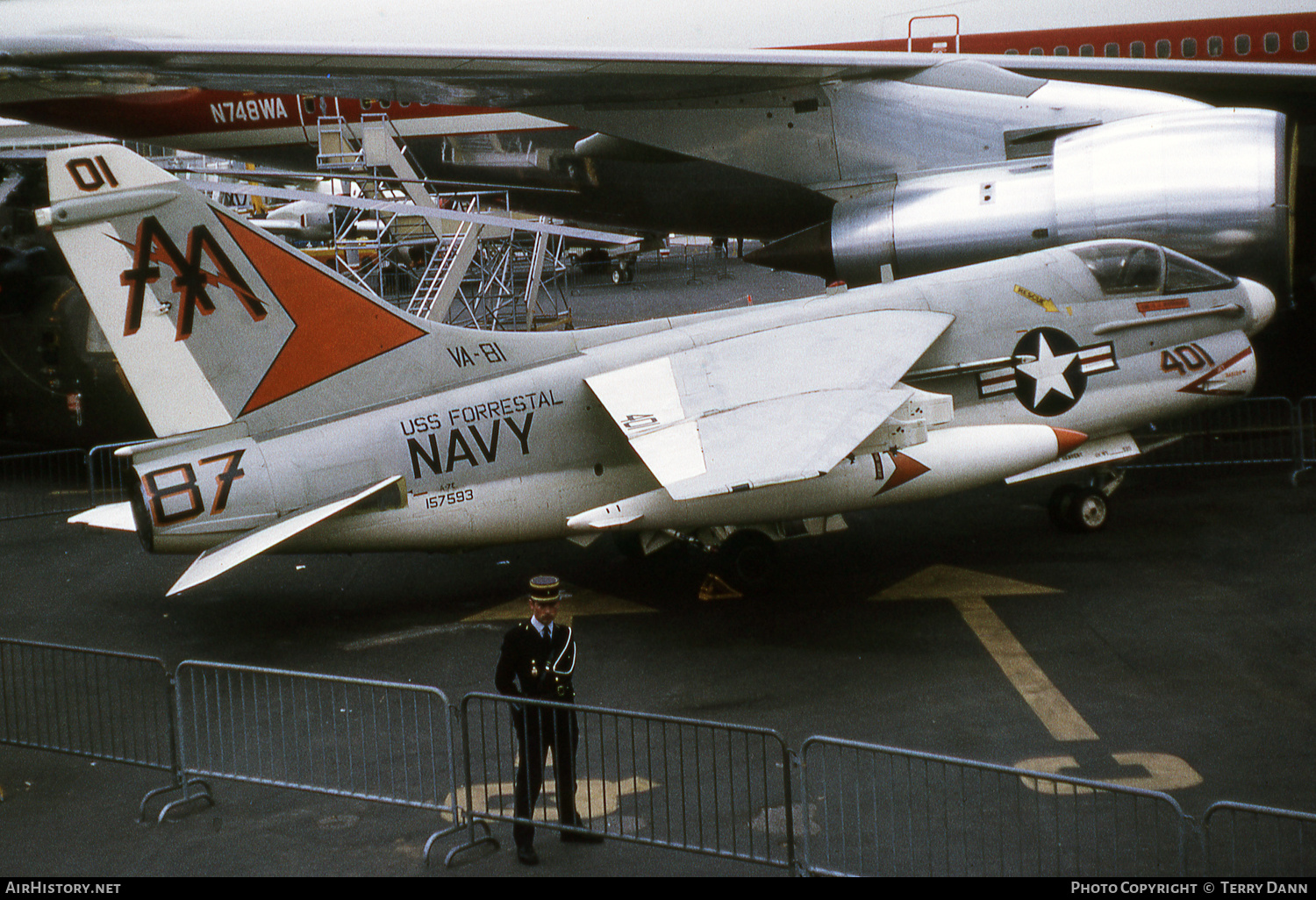 Aircraft Photo of 157593 | LTV A-7E Corsair II | USA - Navy | AirHistory.net #552296