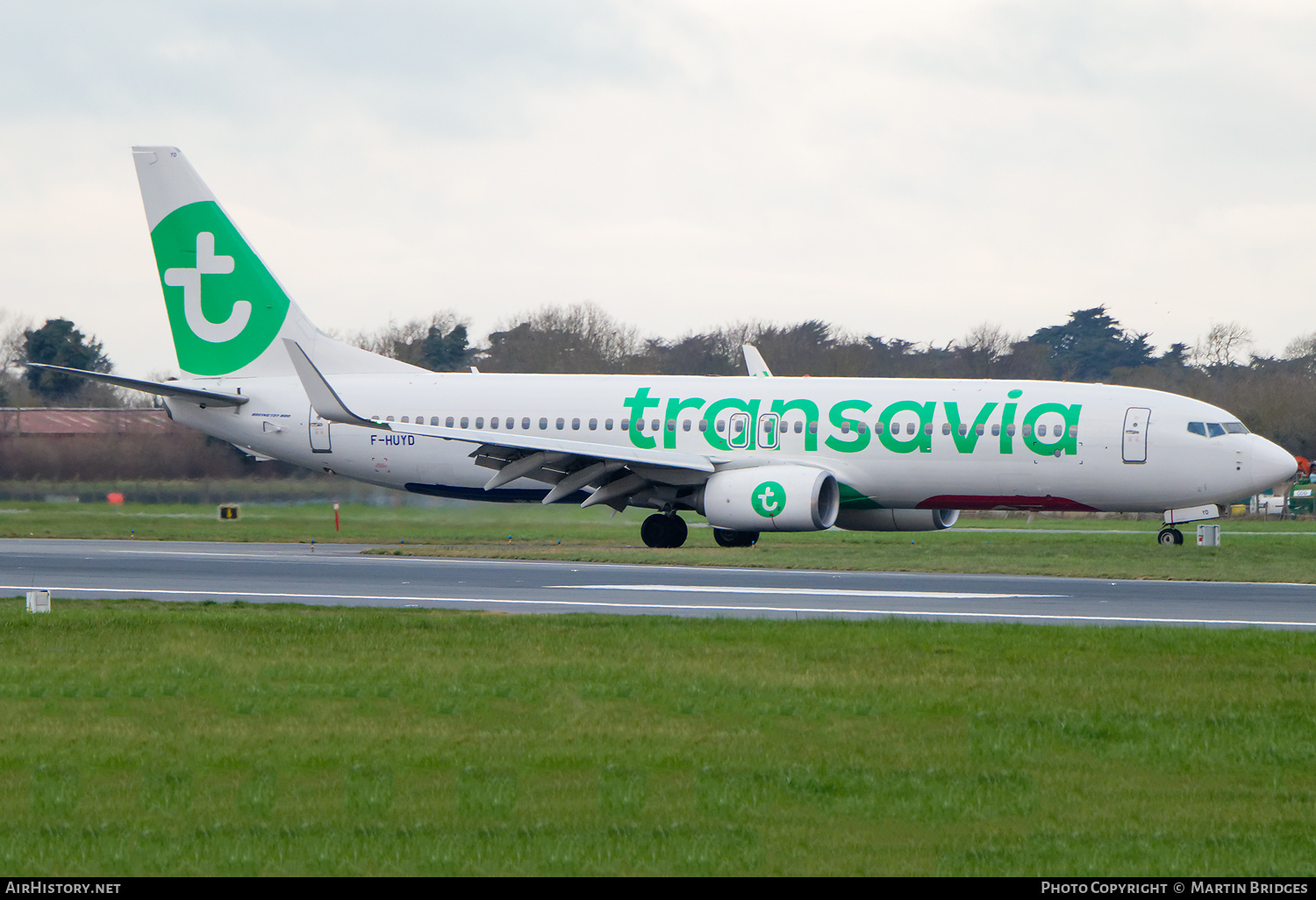 Aircraft Photo of F-HUYD | Boeing 737-8JP | Transavia | AirHistory.net #552301
