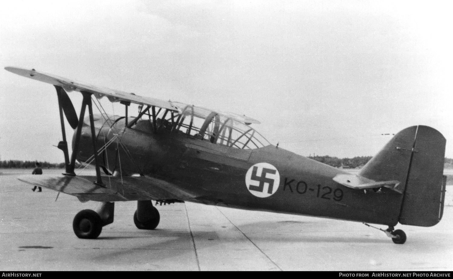 Aircraft Photo of KO-129 | Koolhoven FK.52 | Finland - Air Force | AirHistory.net #552339