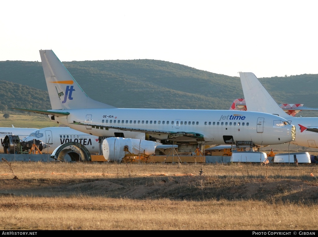 Aircraft Photo of OE-IOA | Boeing 737-7Q8 | Jettime | AirHistory.net #552344