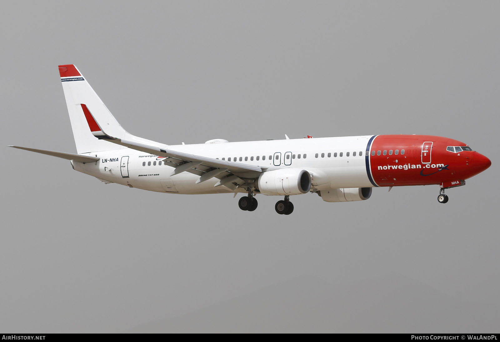 Aircraft Photo of LN-NHA | Boeing 737-8JP | Norwegian | AirHistory.net #552361