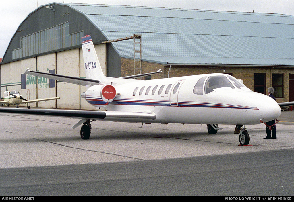 Aircraft Photo of D-CTAN | Cessna 560 Citation V | AirHistory.net #552371