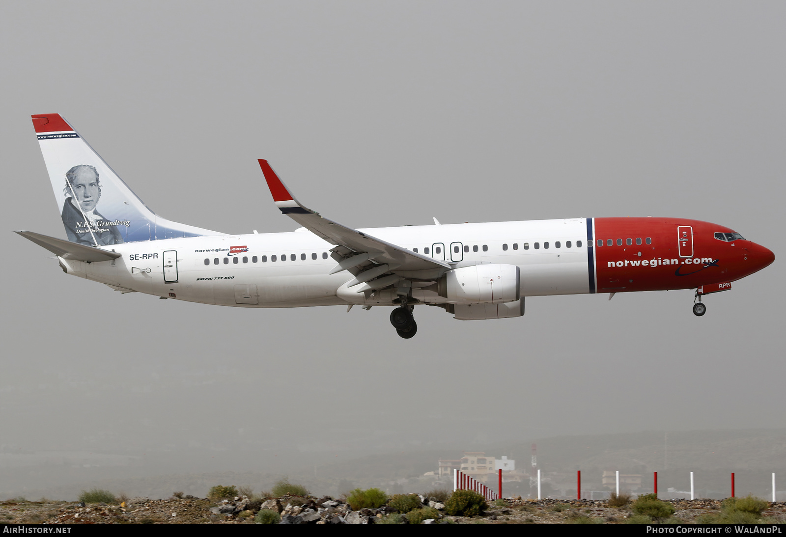 Aircraft Photo of SE-RPR | Boeing 737-8JP | Norwegian | AirHistory.net #552401