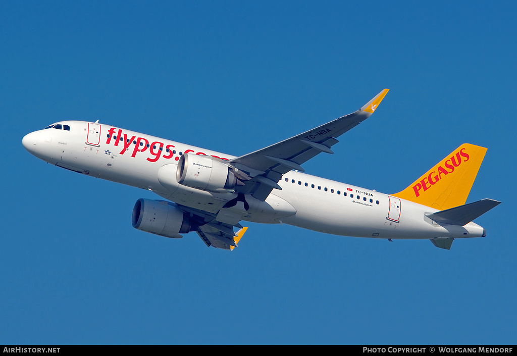 Aircraft Photo of TC-NBA | Airbus A320-251N | Pegasus Airlines | AirHistory.net #552404