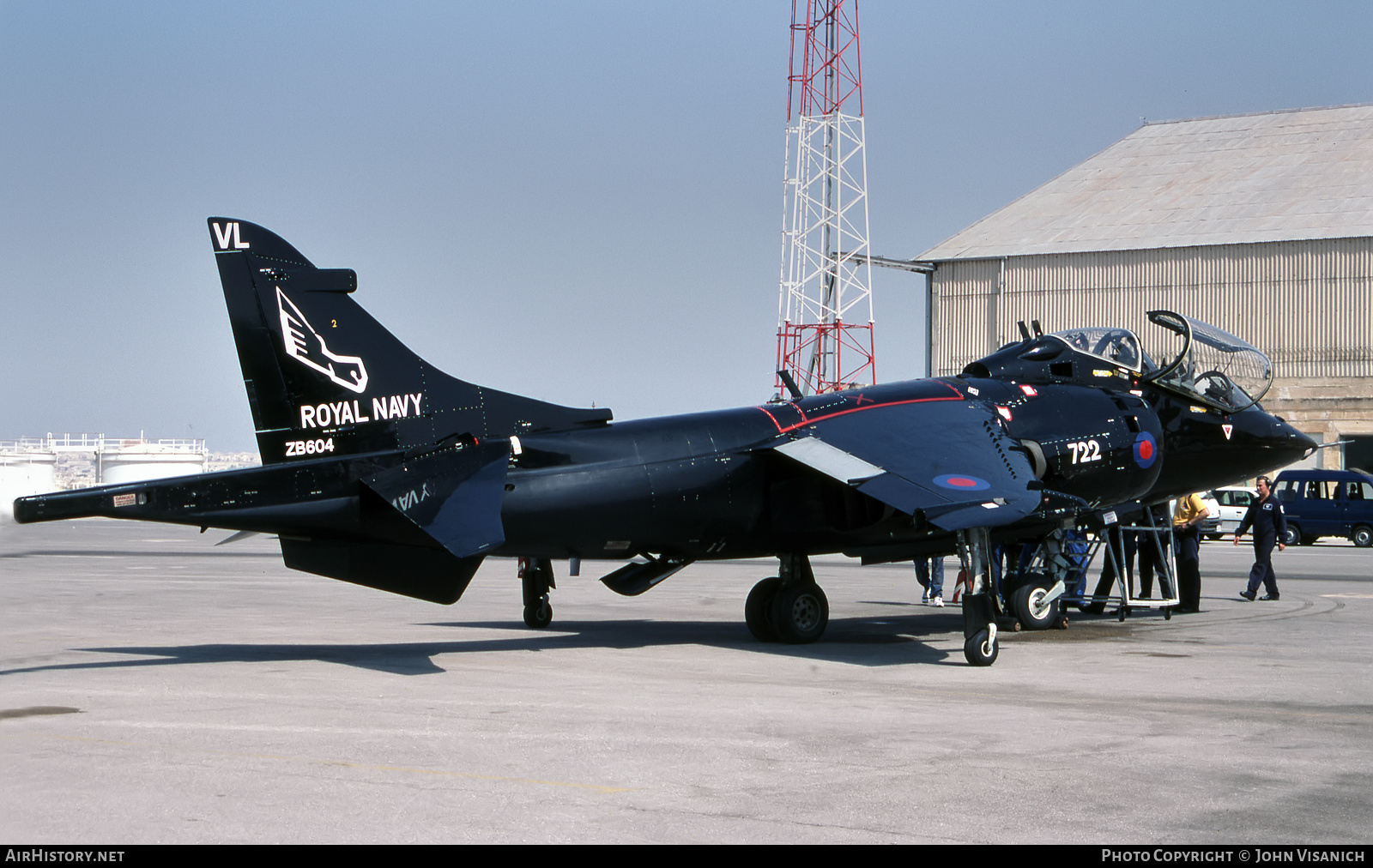 Aircraft Photo of ZB604 | Hawker Siddeley Harrier T8 | UK - Navy | AirHistory.net #552417