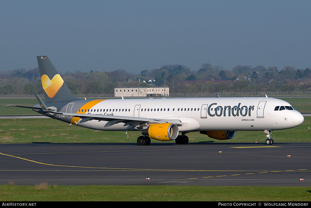 Aircraft Photo of D-AIAG | Airbus A321-211 | Condor Flugdienst | AirHistory.net #552422