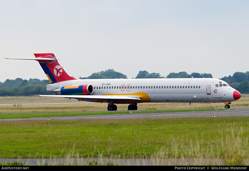 Aircraft Photo of OY-JRU | McDonnell Douglas MD-87 (DC-9-87) | Danish Air Transport - DAT | AirHistory.net #552439