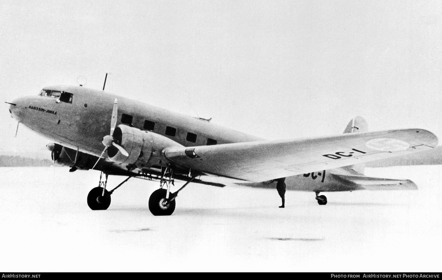 Aircraft Photo of DC-1 | Douglas DC-2-115E | Finland - Air Force | AirHistory.net #552449