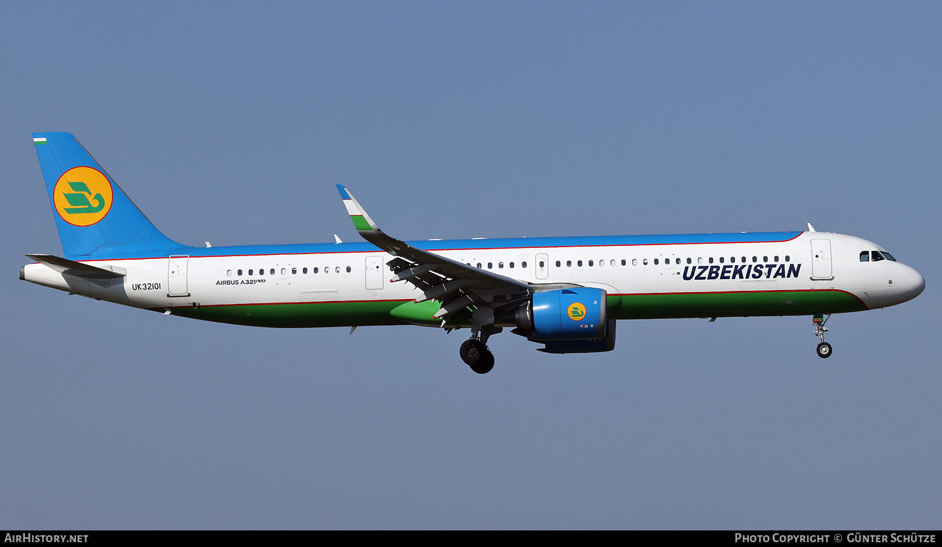 Aircraft Photo of UK32101 | Airbus A321-253NX | Uzbekistan Airways | AirHistory.net #552462