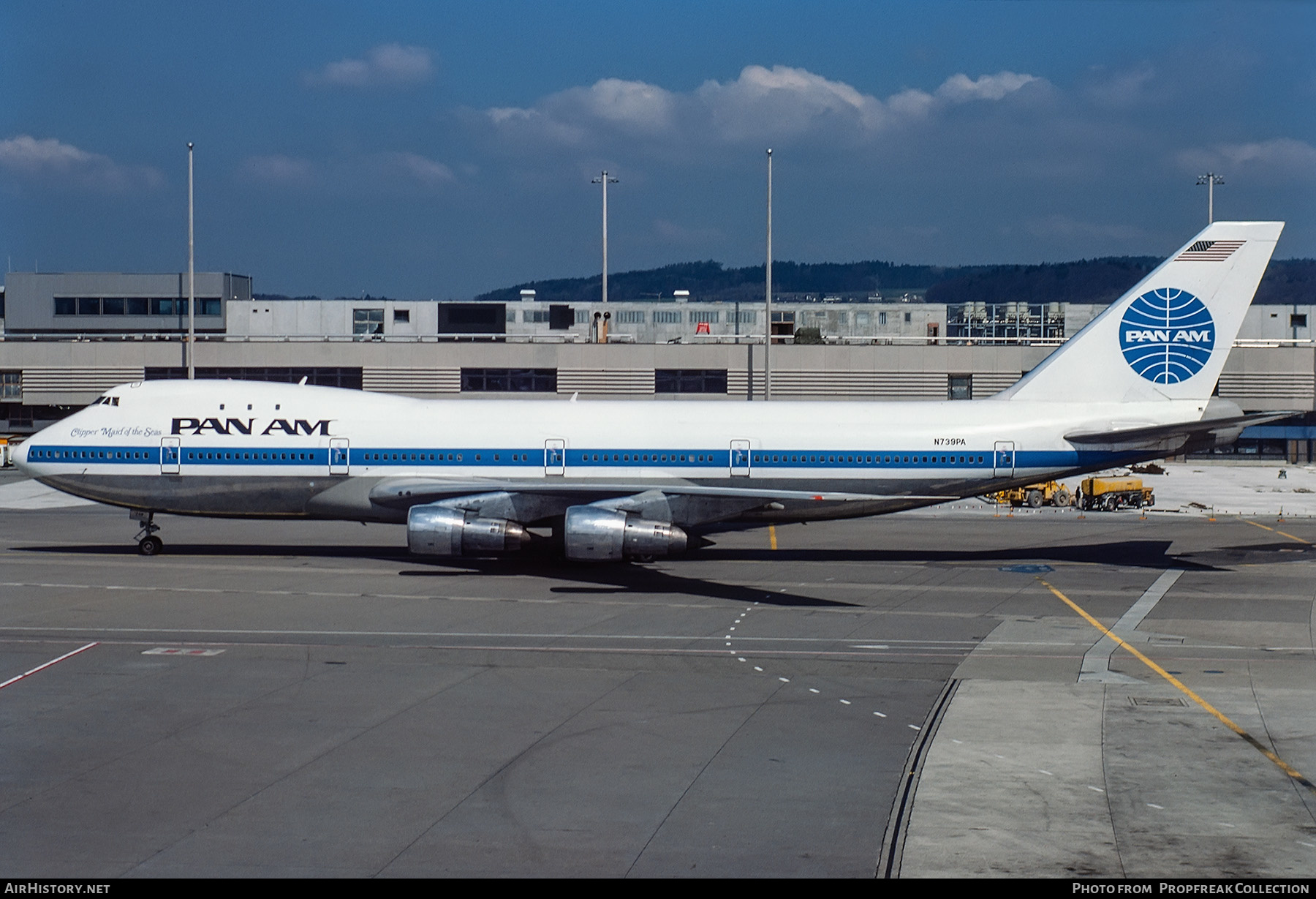 Aircraft Photo of N739PA | Boeing 747-121 | Pan American World Airways - Pan Am | AirHistory.net #552468