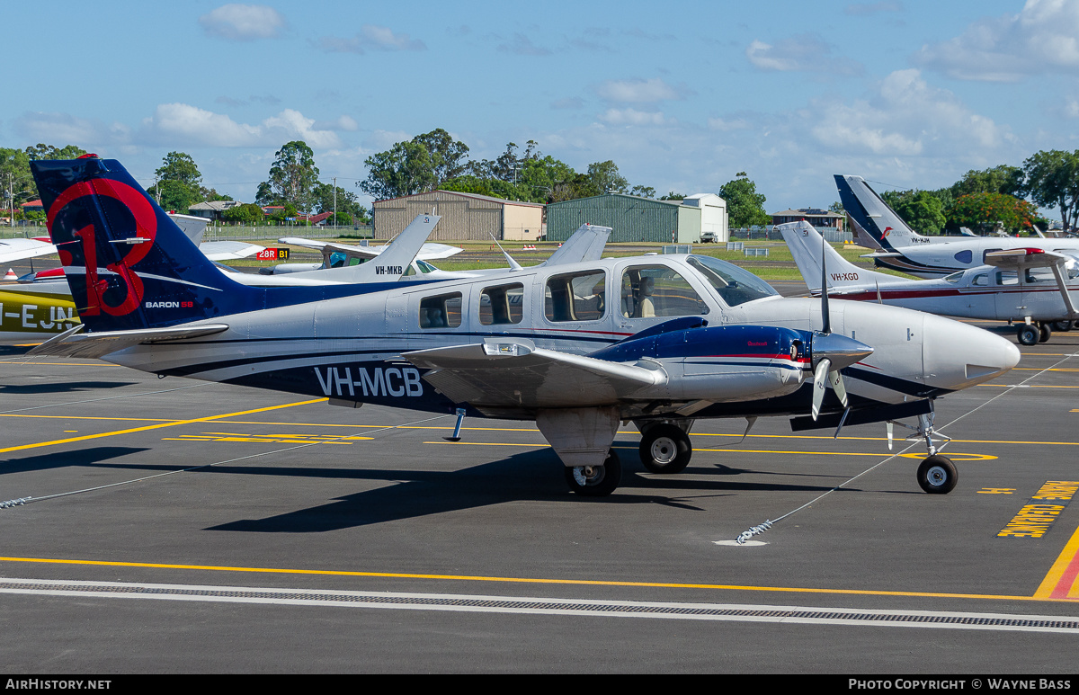 Aircraft Photo of VH-MCB | Beech 58 Baron | AirHistory.net #552474