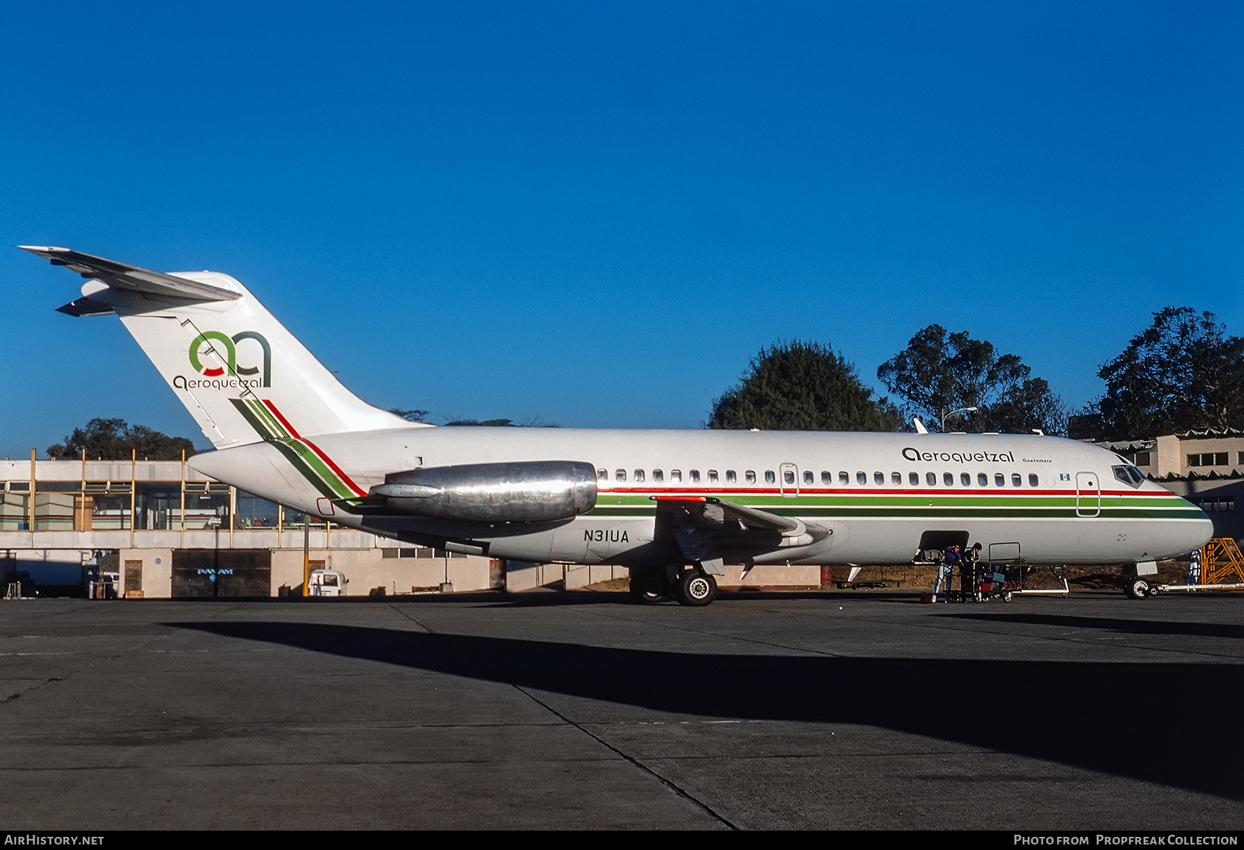 Aircraft Photo of N31UA | Douglas DC-9-15 | Aeroquetzal | AirHistory.net #552476