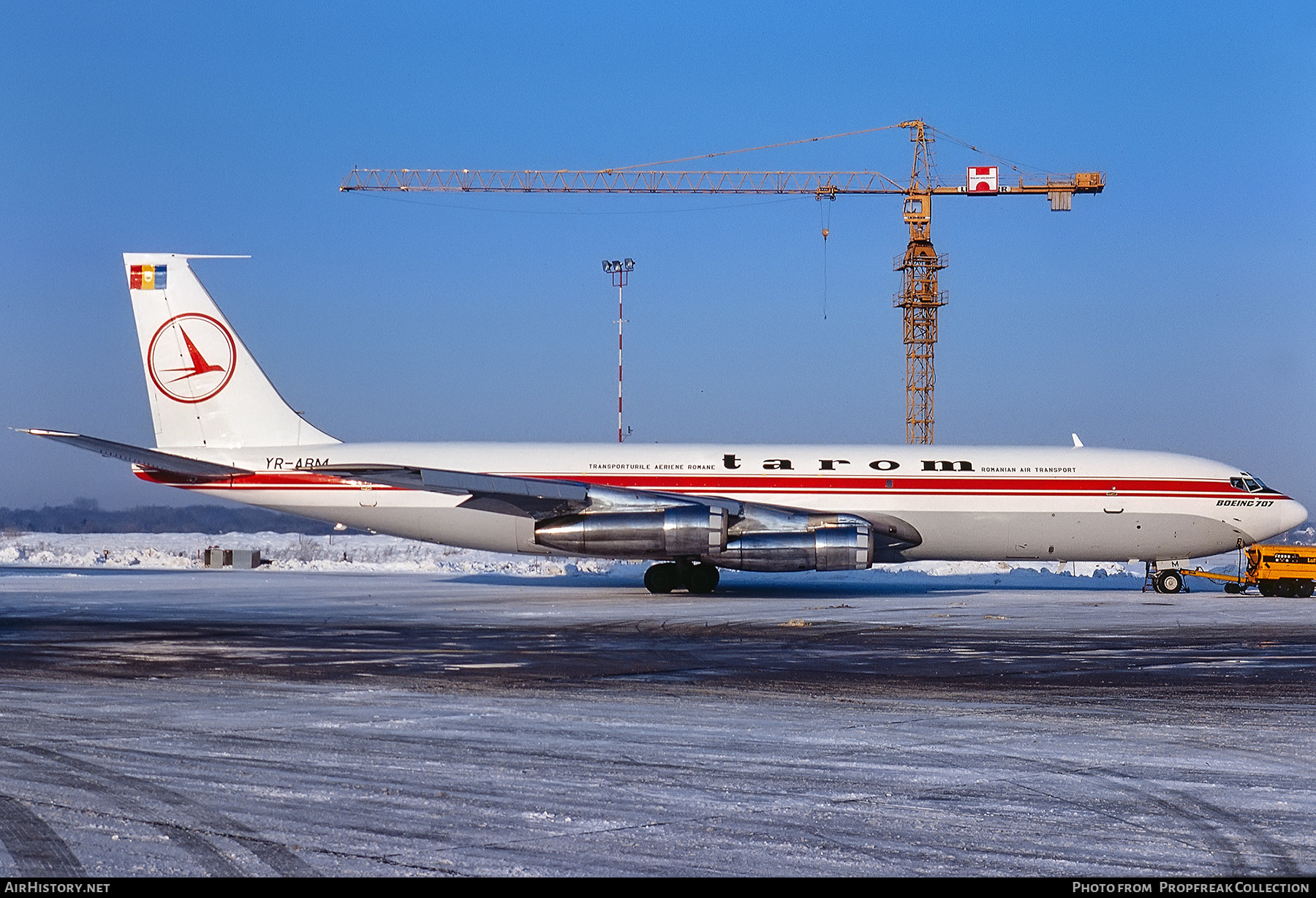Aircraft Photo of YR-ABM | Boeing 707-321C | TAROM - Transporturile Aeriene Române | AirHistory.net #552495